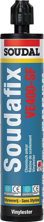 Химический анкер SOUDAL SOUDAFIX VE400-SF, 280 МЛ