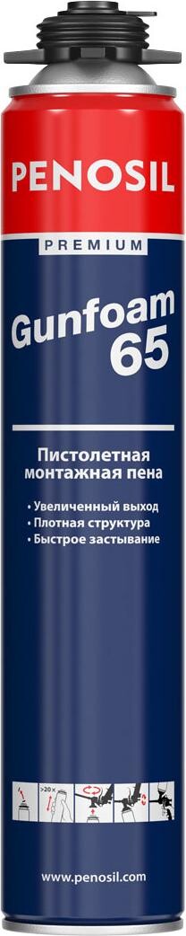 Монтажная пена PENOSIL Premium Gunfoam 65