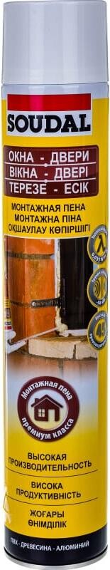 Ручная монтажная пена SOUDAL "Yellow"