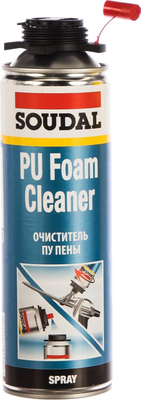 Очиститель для удаления полиуретановой пены SOUDAL 122716