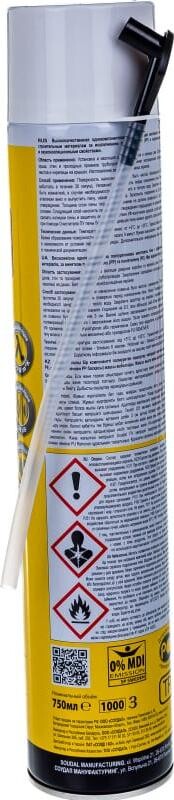 Ручная монтажная пена SOUDAL "Yellow"