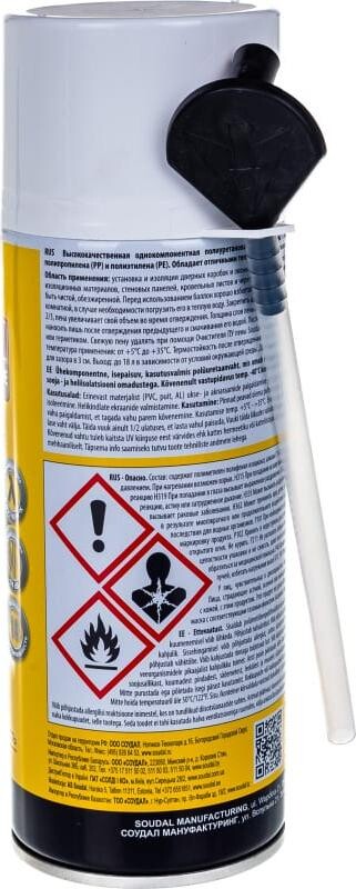 Ручная монтажная пена SOUDAL "DIY"